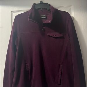 32 Degrees Women's Burgundy Fleece Jacket